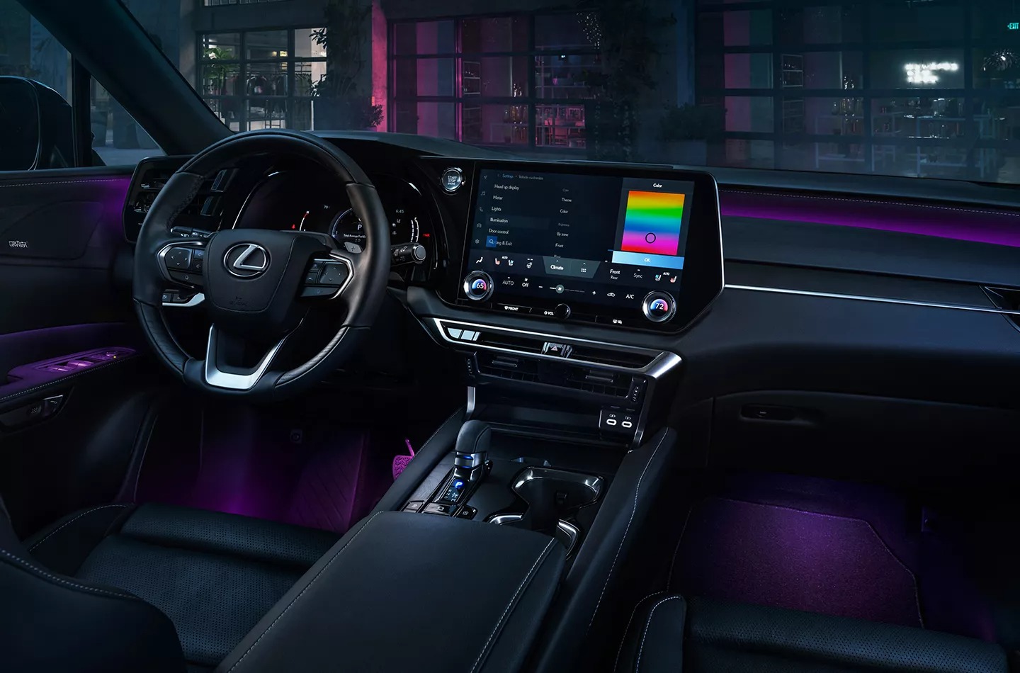 2025 Lexus RX 350 Ambient Lighting