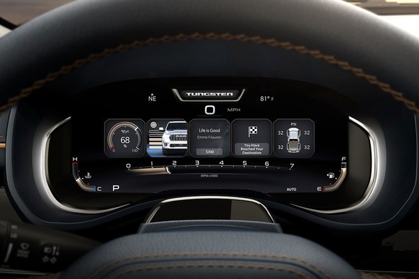 2025 Ram 1500 Driver Information Display