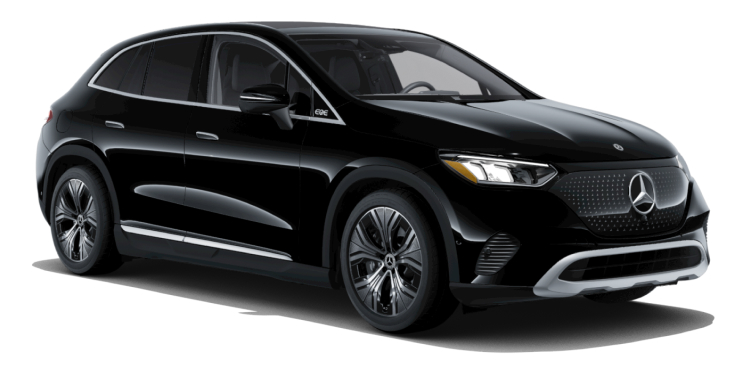 Black Mercedes-Benz SUV Side Profile