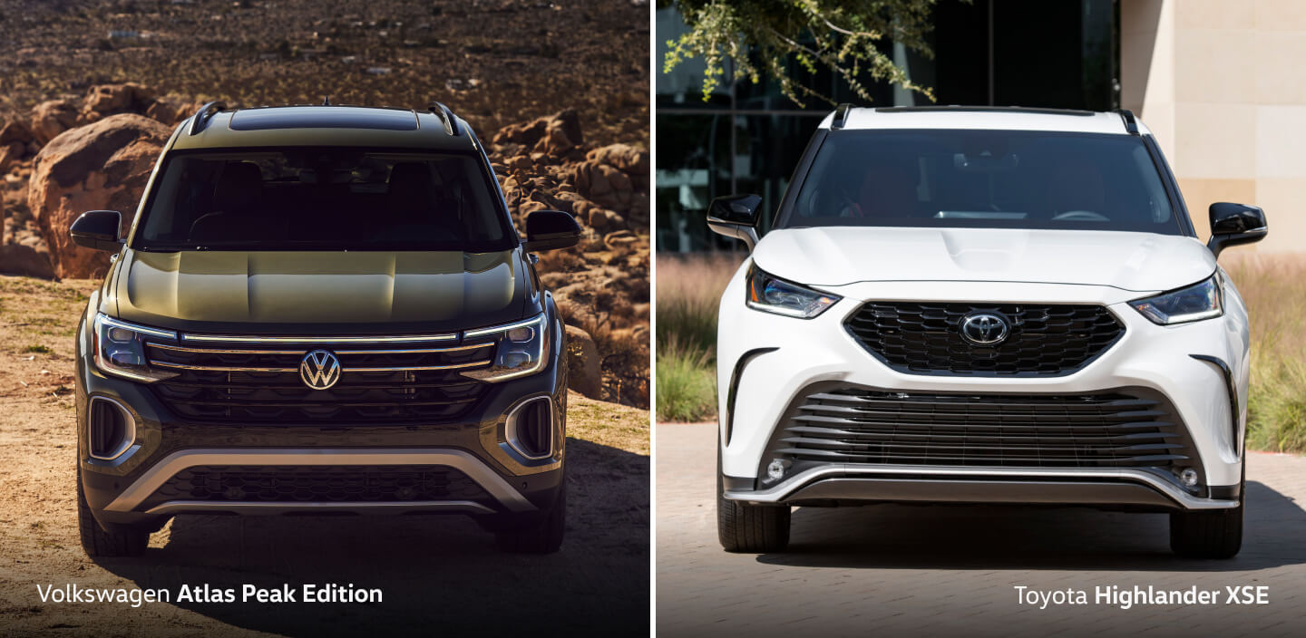 Toyota Highlander vs. VW Atlas Performance & Towing Specs