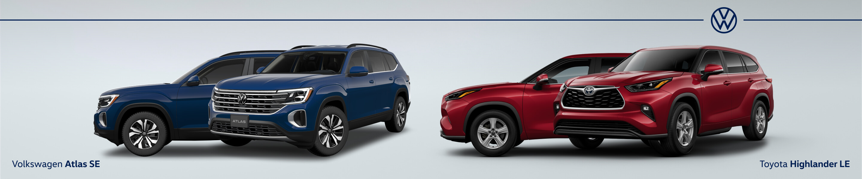 VW Atlas vs. Toyota Highlander