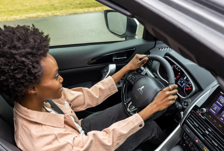 2025 Mitsubishi Eclipse Cross Aerial Cockpit View