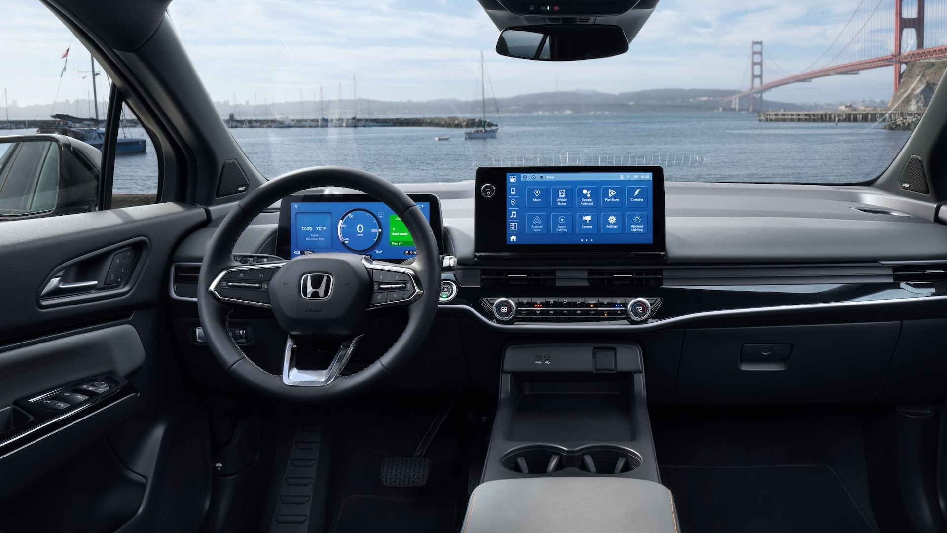 2025 Honda Prologue Steering Wheel and Dashboard