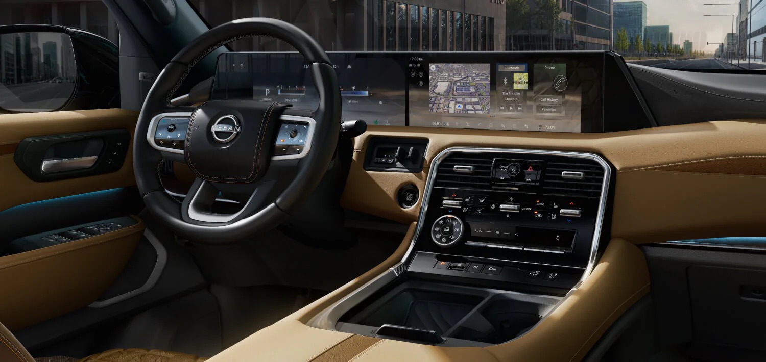2025 Nissan Armada Front Cabin