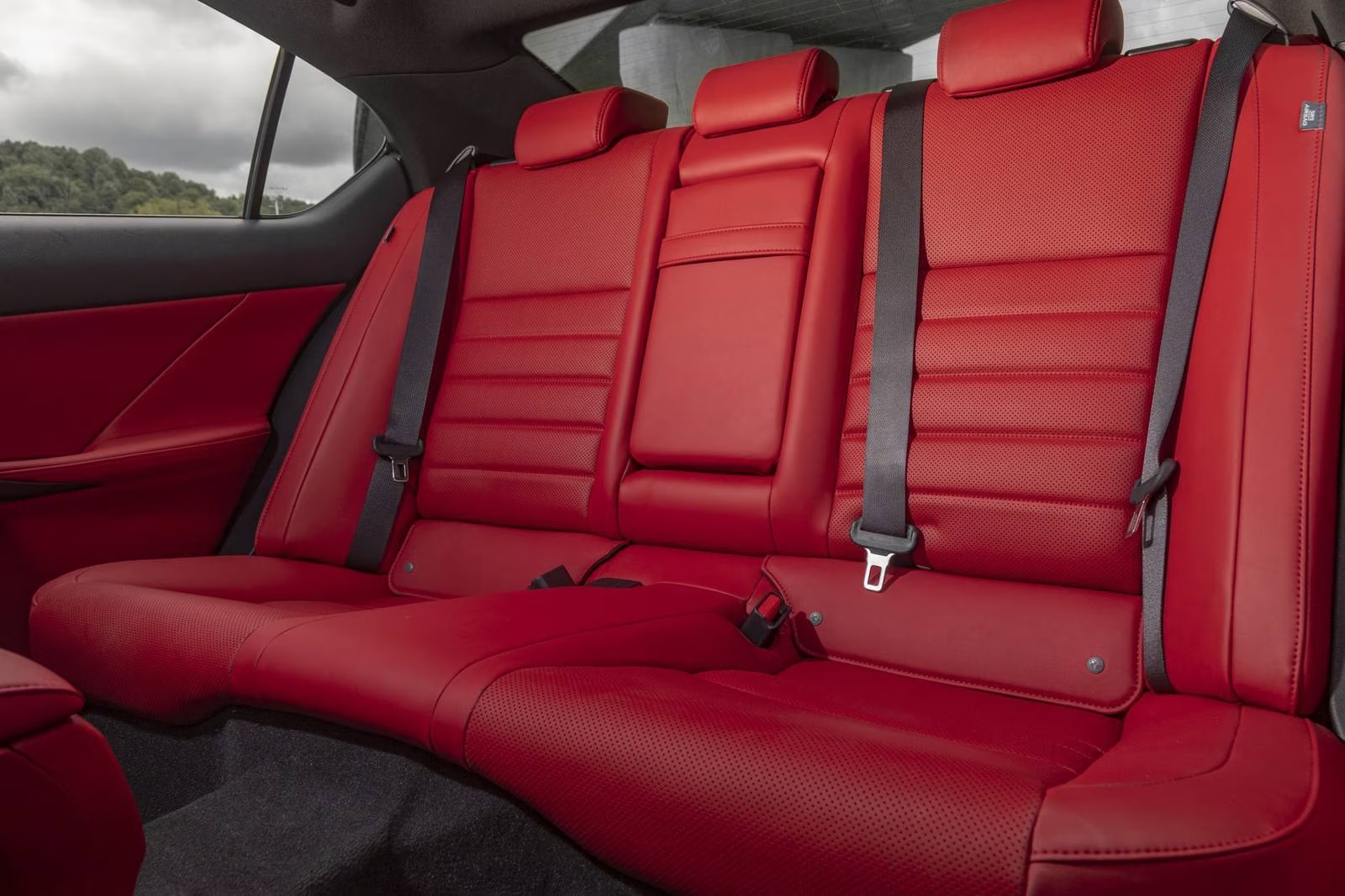 2025 Lexus IS 350 Rear Seats
