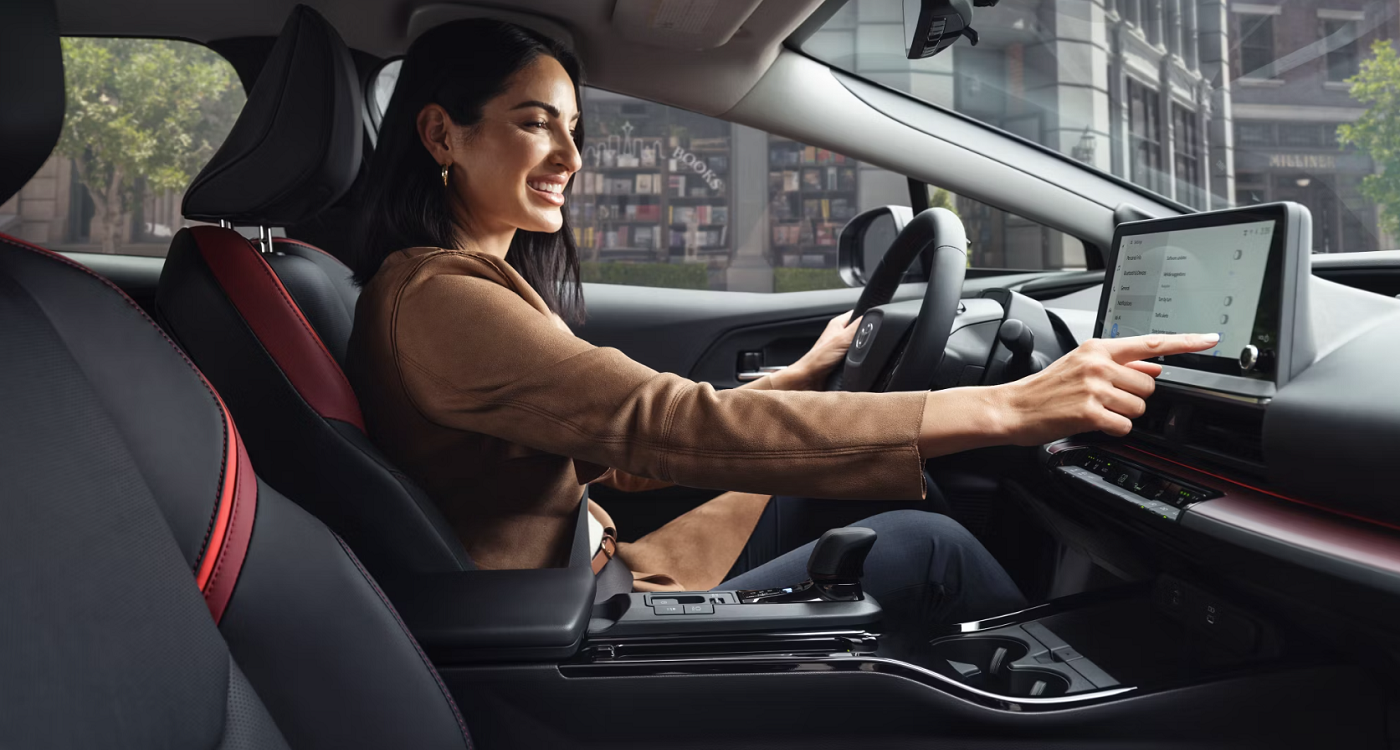 2025 Toyota Prius Plug-In Hybrid Front Cabin