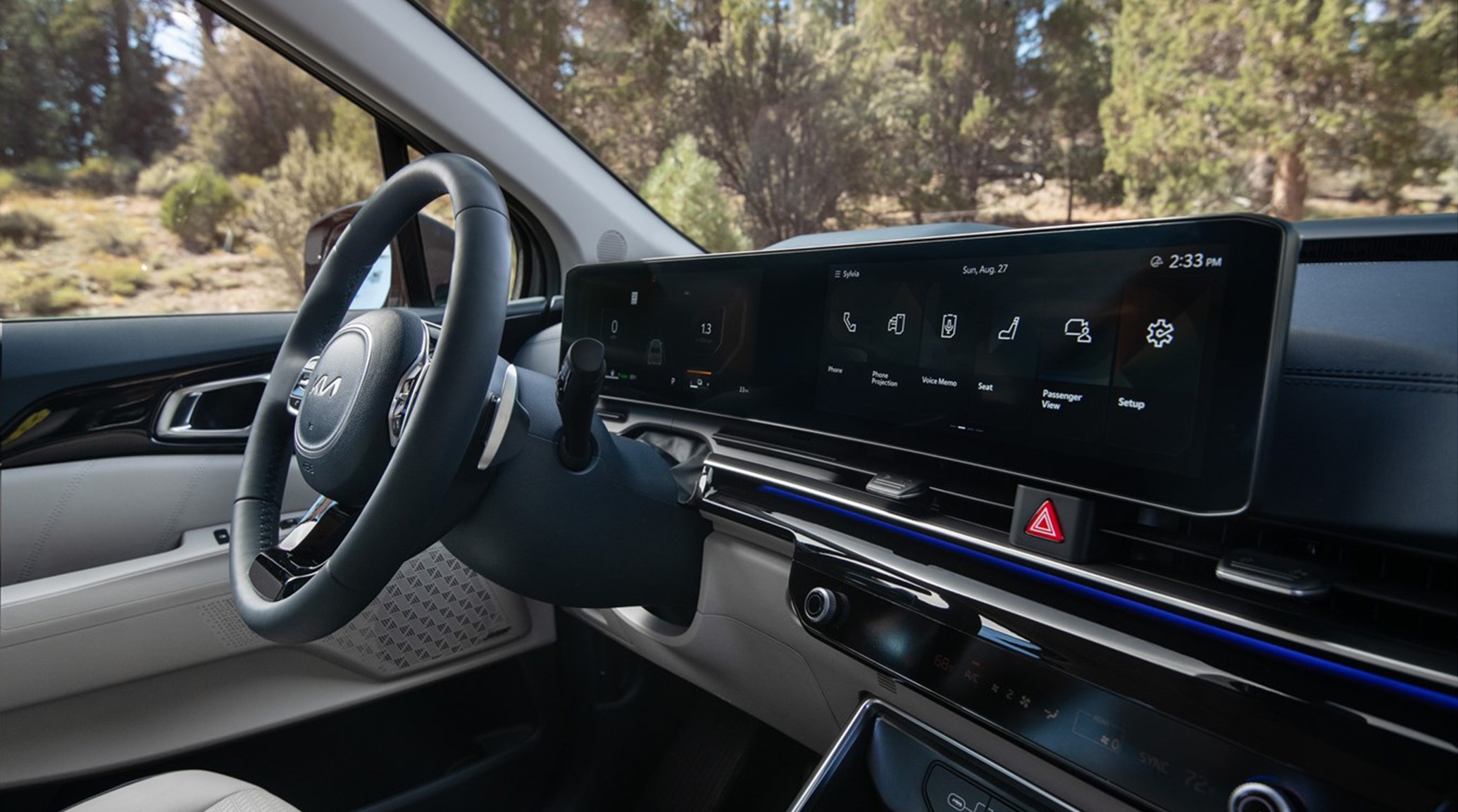 2025 Kia Carnival Touchscreen Display
