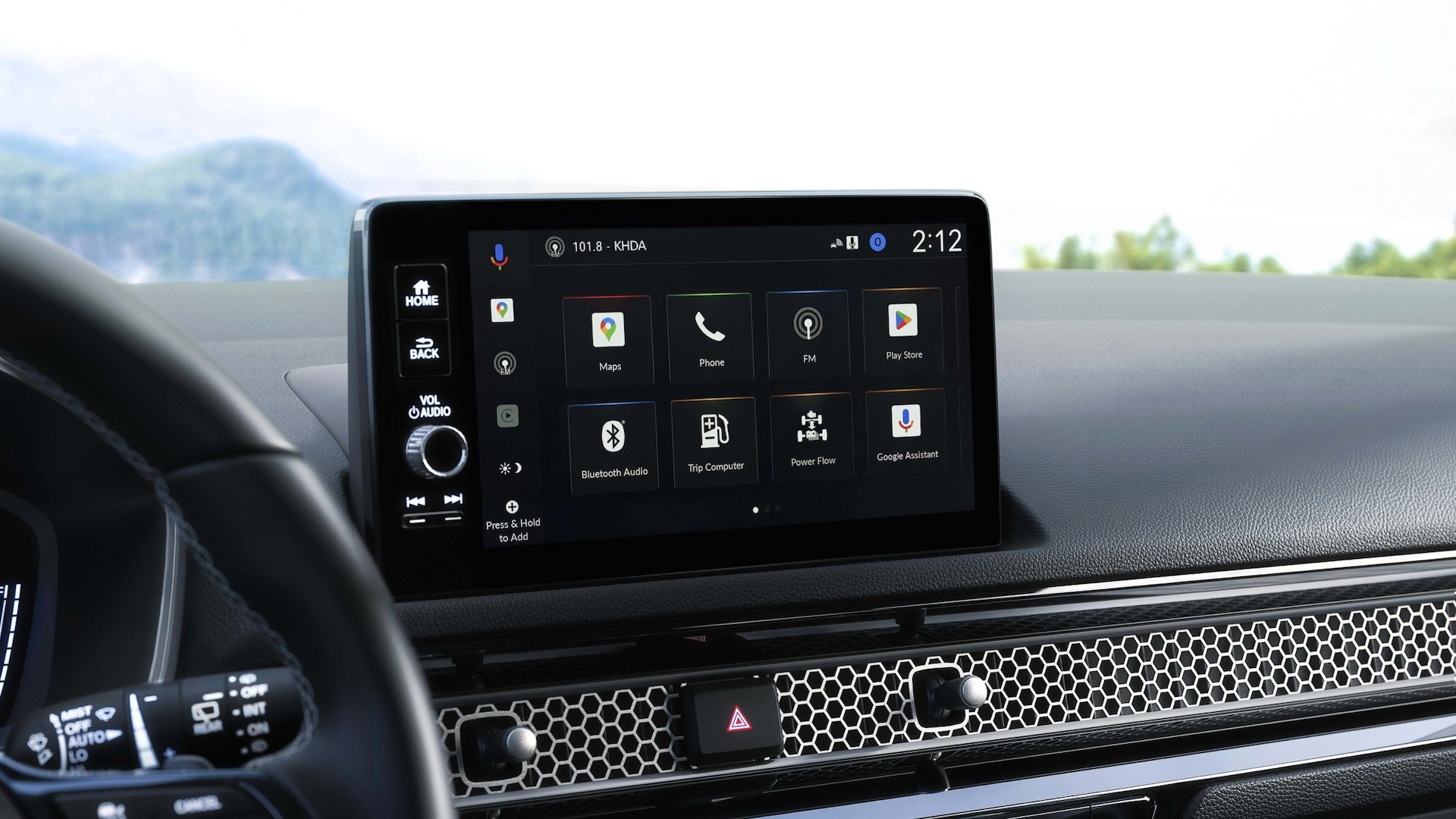 2025 Honda Civic Hybrid Infotainment Screen