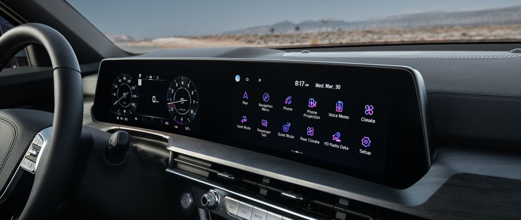 2025 Kia Telluride Touchscreen