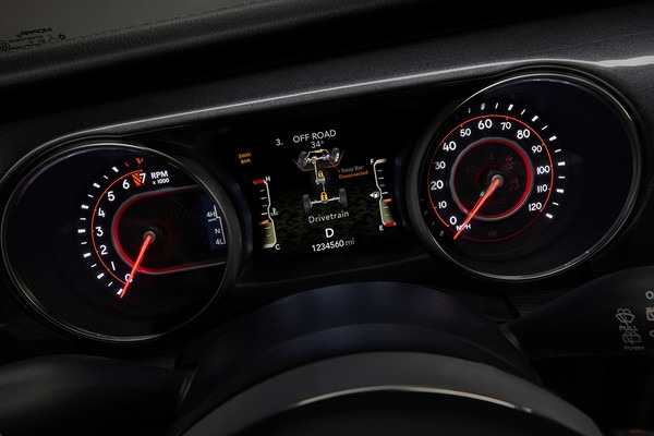 2025 Jeep Wrangler Instrumentation