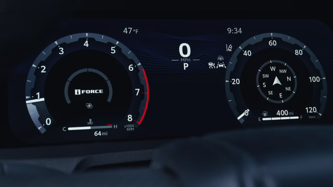 2025 Toyota 4Runner Instrument Cluster