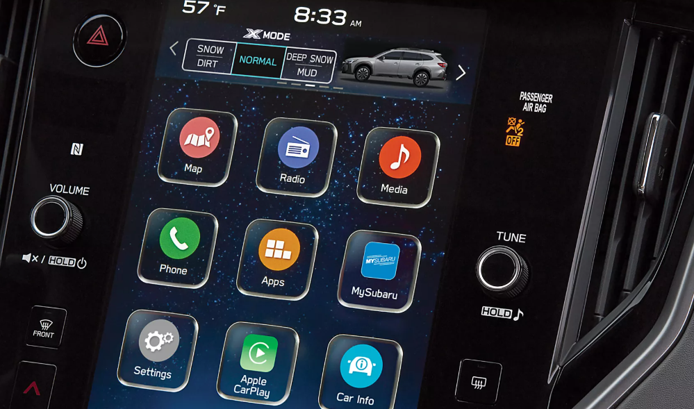 2025 Outback Touchscreen
