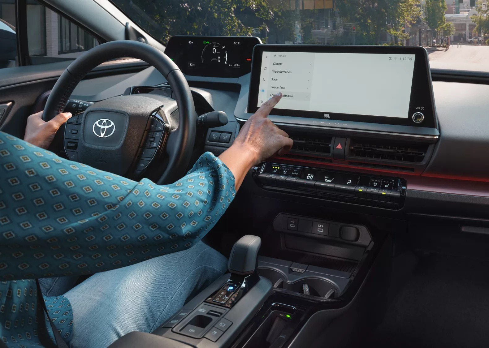 2025 Toyota Prius Plug-in Hybrid Touchscreen