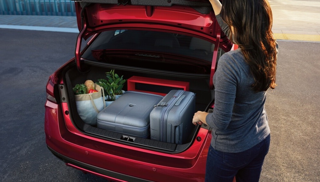 2025 Nissan Versa Trunk Space