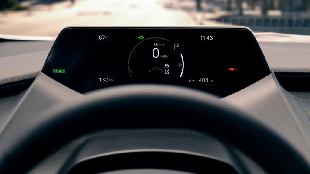 2025 Toyota Prius Display