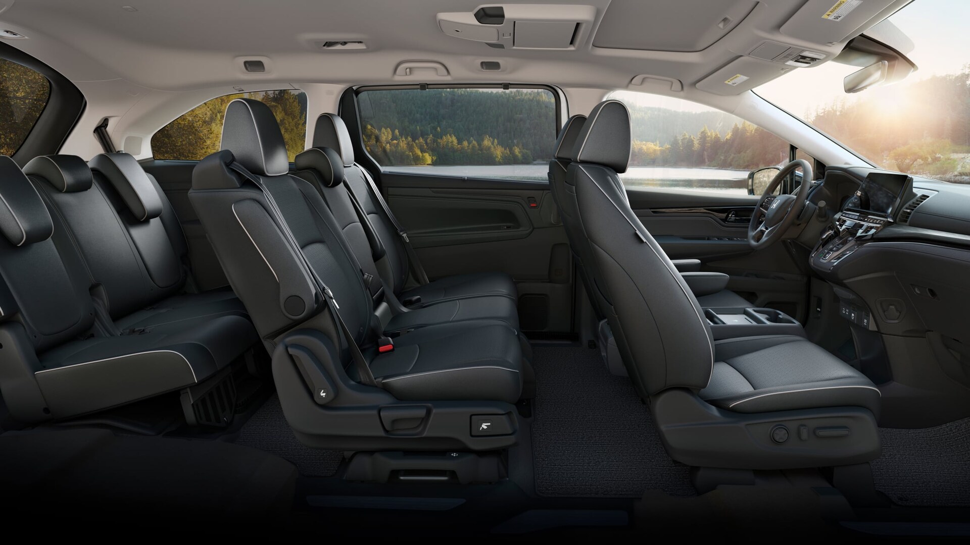 2025 Honda Odyssey Full Seating Arrangement