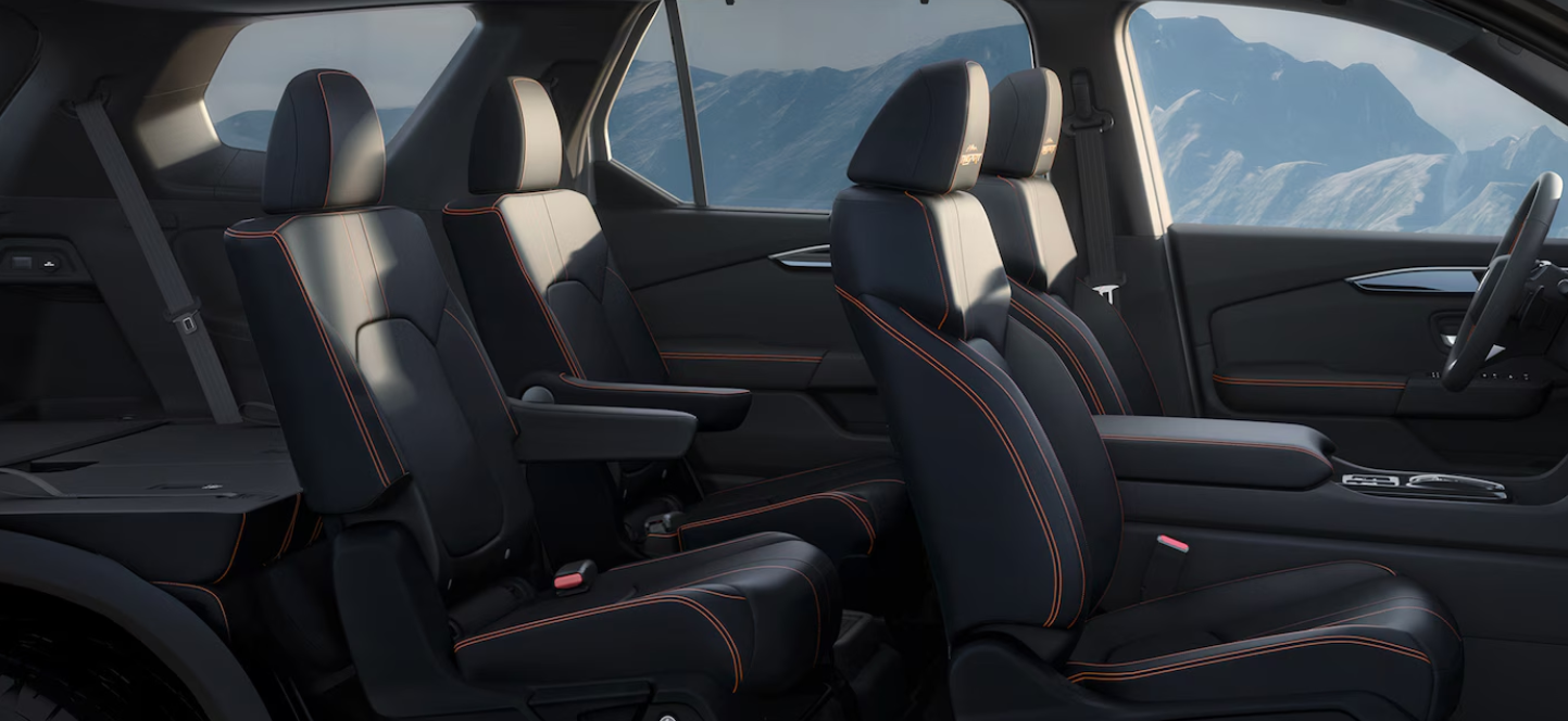 2025 Honda Pilot Full Seating Arrangement 