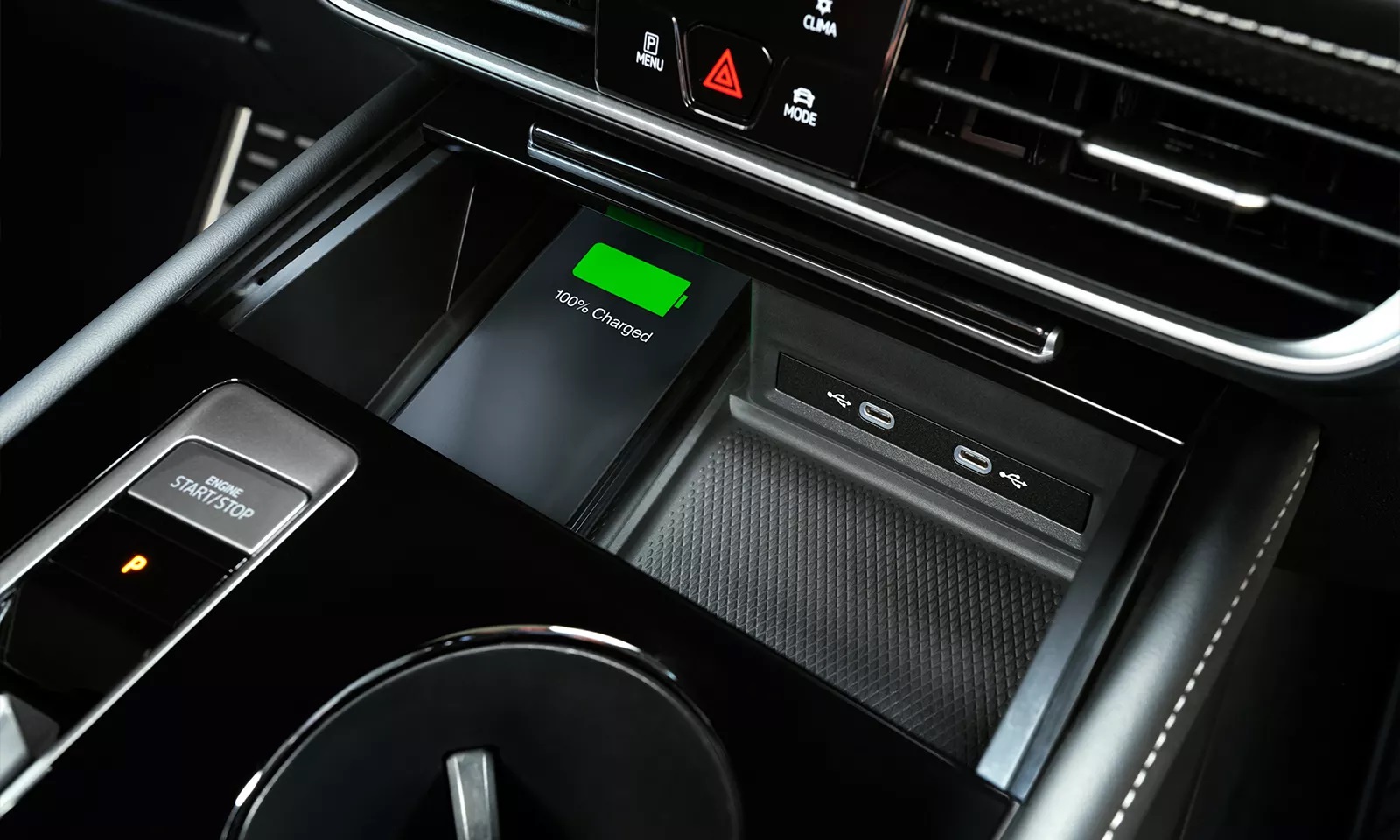 2025 Volkswagen Atlas Cross Sport Wireless Charging Station