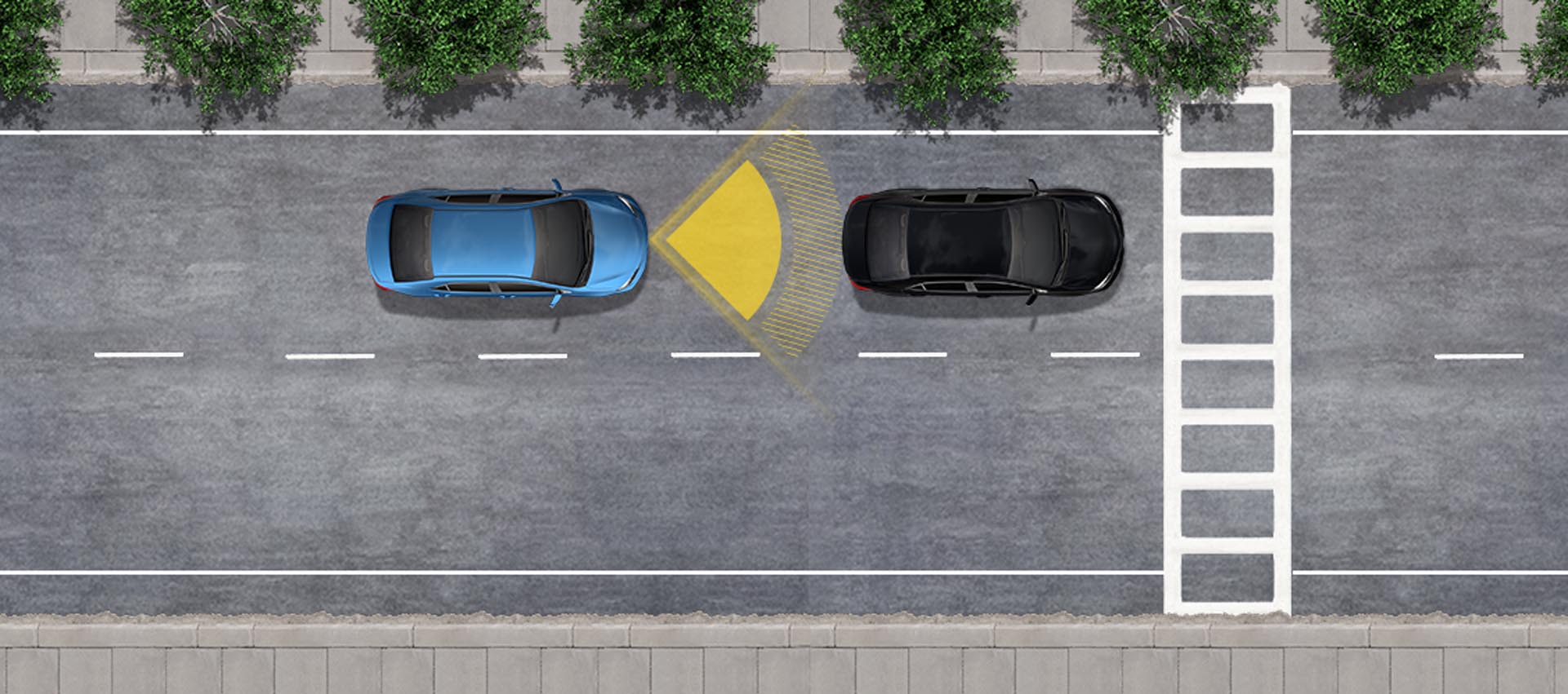 Toyota Safety Sense Lane Detection
