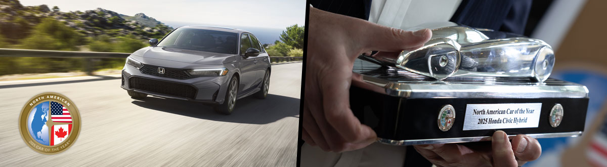 2025 Honda Civic Hybrid Wins North American Car of the Year Award