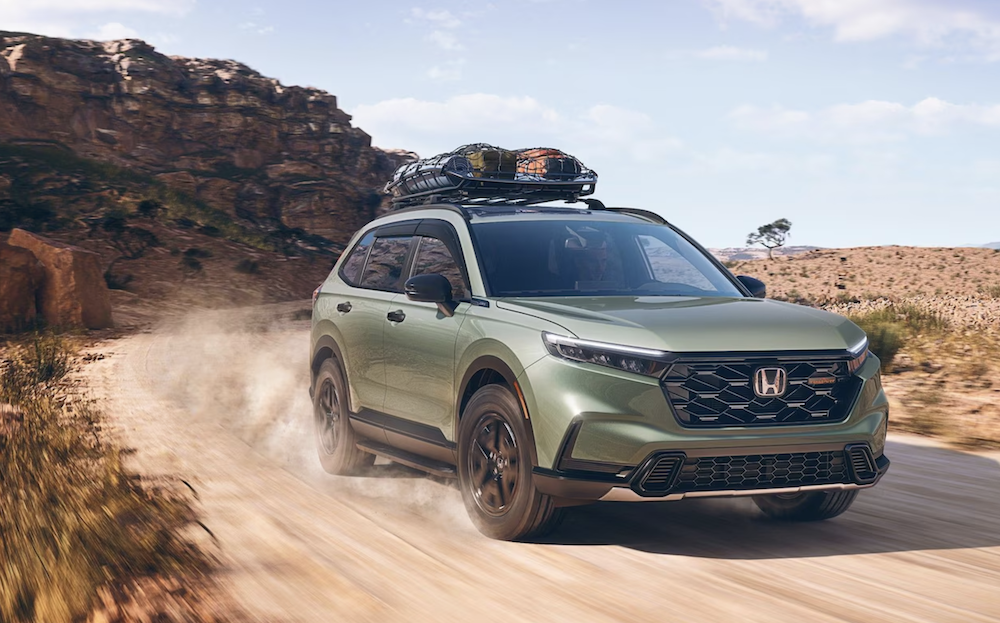 2025 Honda CR-V Sport Hybrid in Meteorite Gray Metallic for sale in Lafayette, LA.