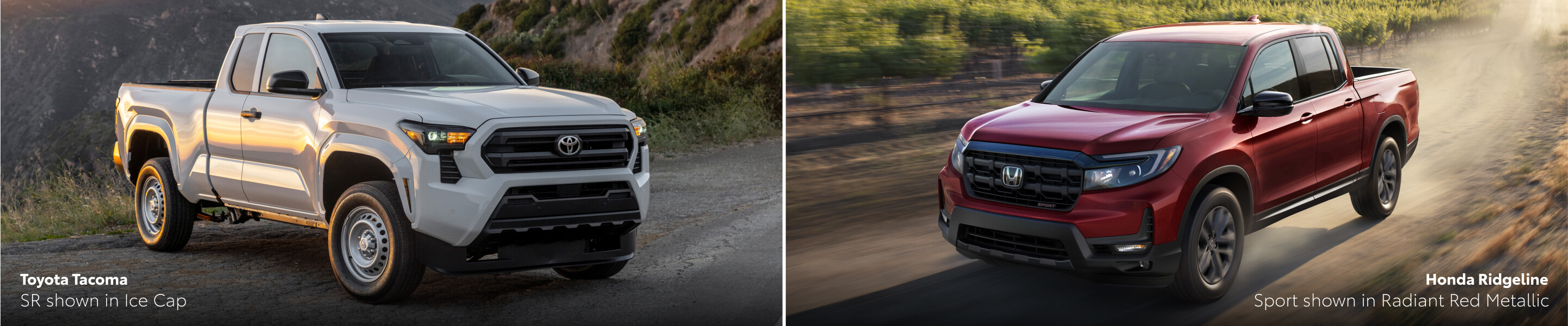Honda Ridgeline Vs. Toyota Tacoma