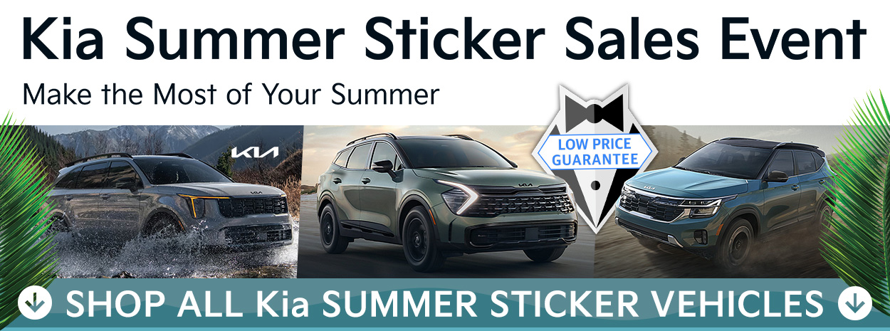 Kia Summer Sticker Sales Event