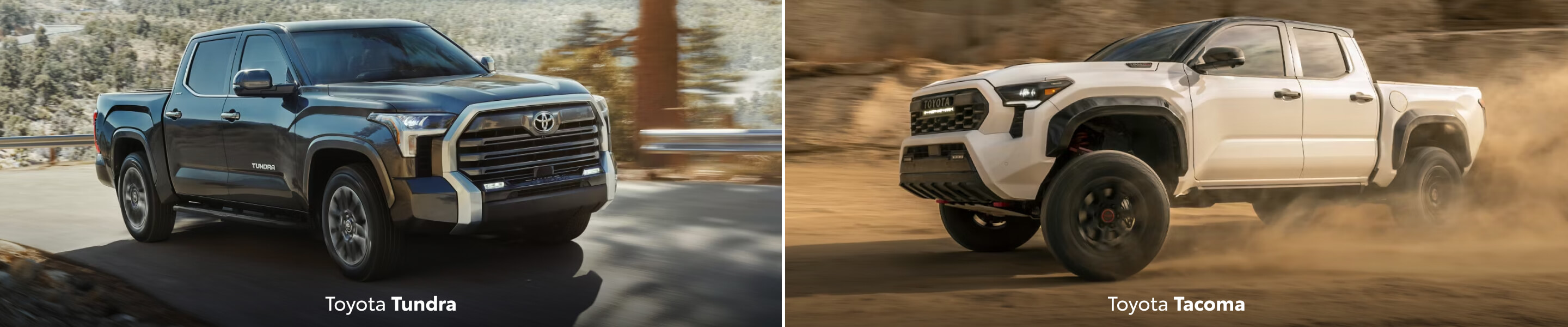 2025 Toyota Tacoma Vs. Tundra: Comparing Toyota Trucks