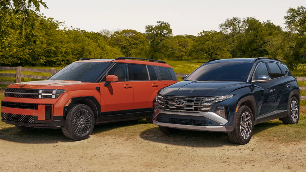2025 Hyundai Tucson Hybrid and 2025 Hyundai Santa Fe Hybrid