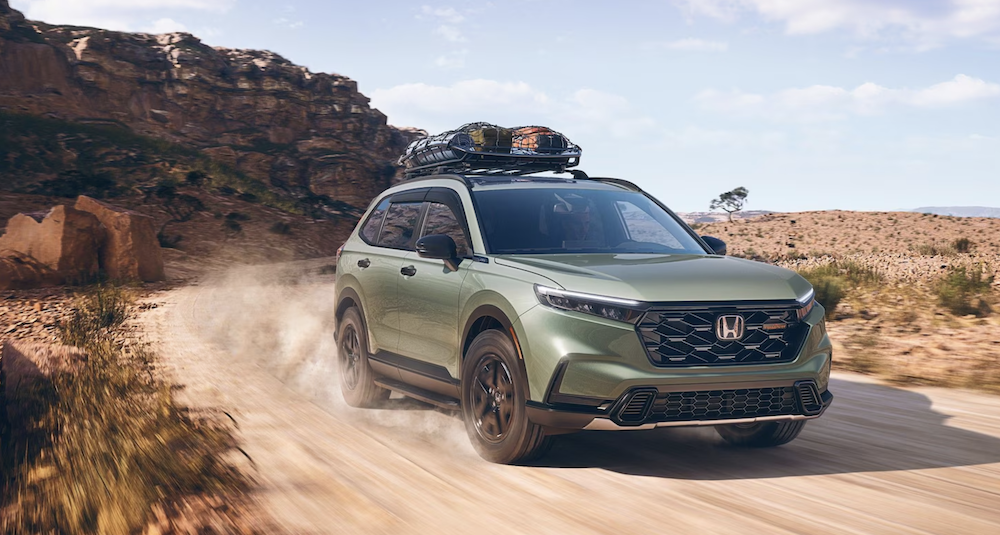 2026 Honda CR-V TrailSport Hybrid in Ash Green Metallic for sale in Lafayette, LA.