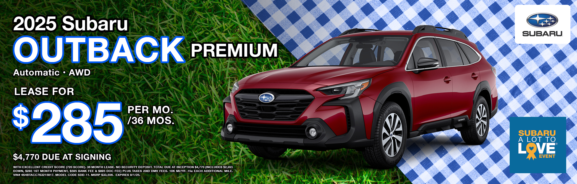 New Subaru Vehicle Specials in NJ | Subaru of Morristown