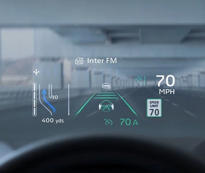 2025 Mitsubishi Outlander Head-Up Display