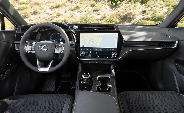 The Advanced Lexus RZ 450e Interior