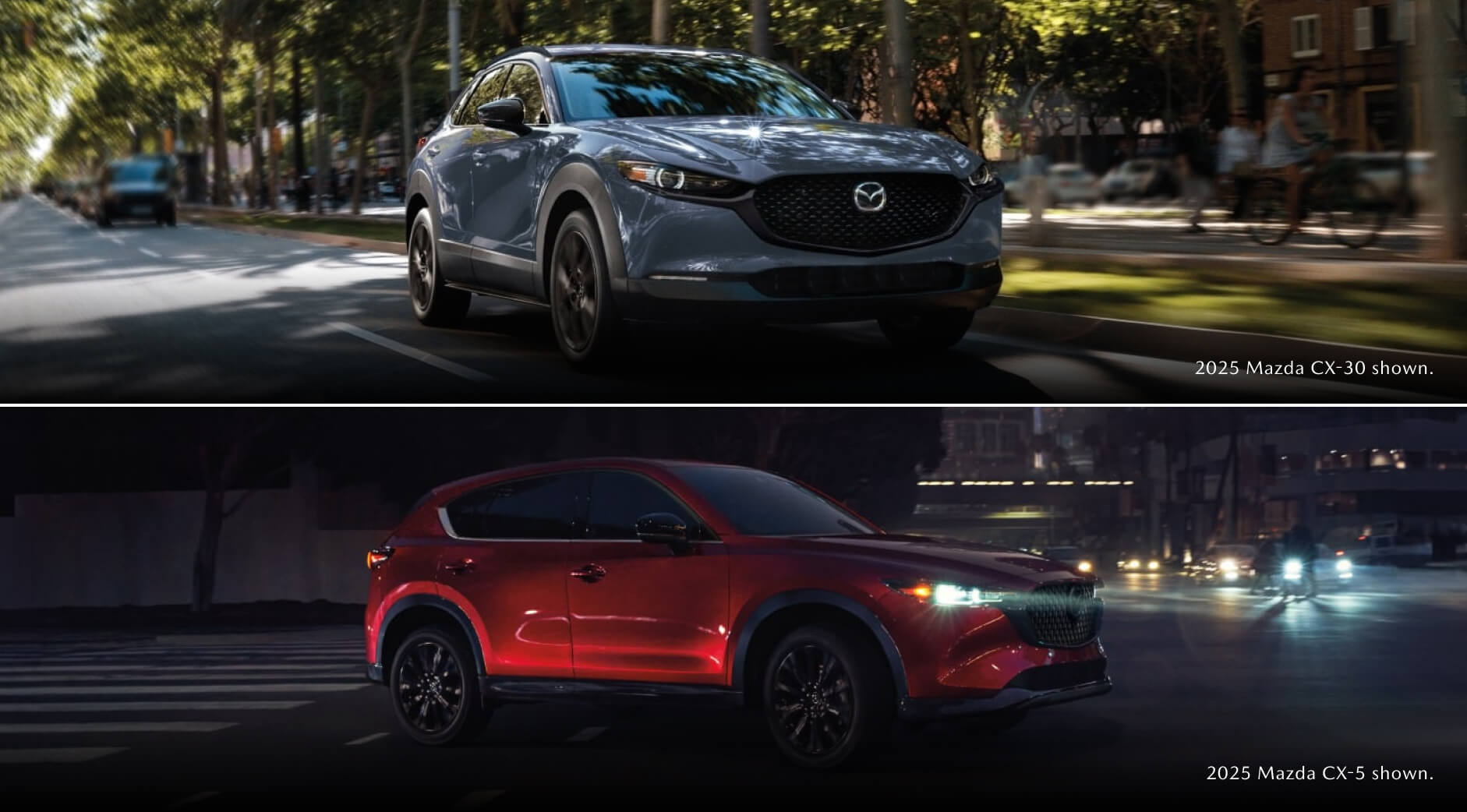 Mazda CX-30 vs. Mazda CX-5 Engines and Performance