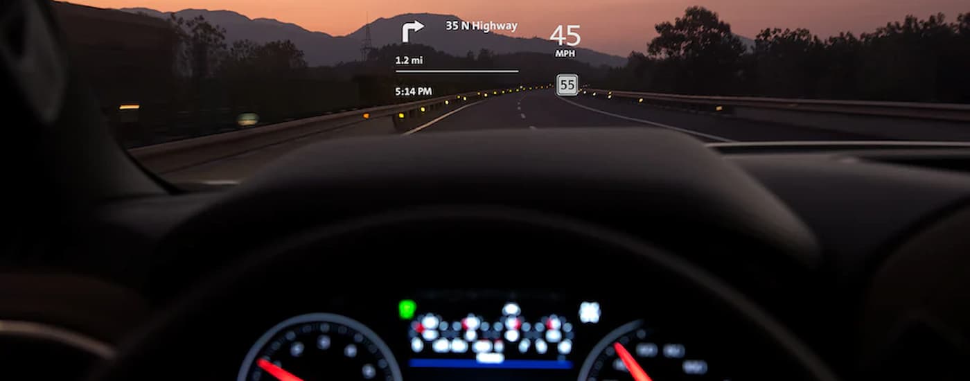 Heads up display in 2022 Chevy Silverado 1500