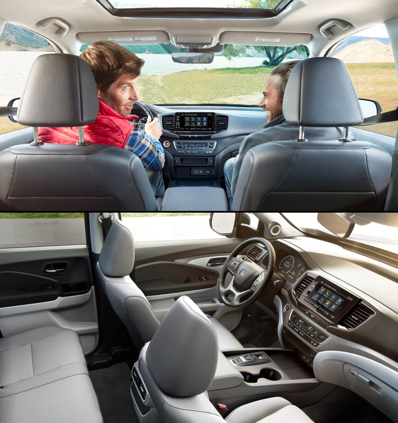 Rugged yet Refined Honda Ridgeline Interior & Safety Features