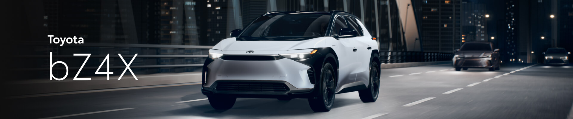 Toyota Brand's Fully Electric bZ4X SUV