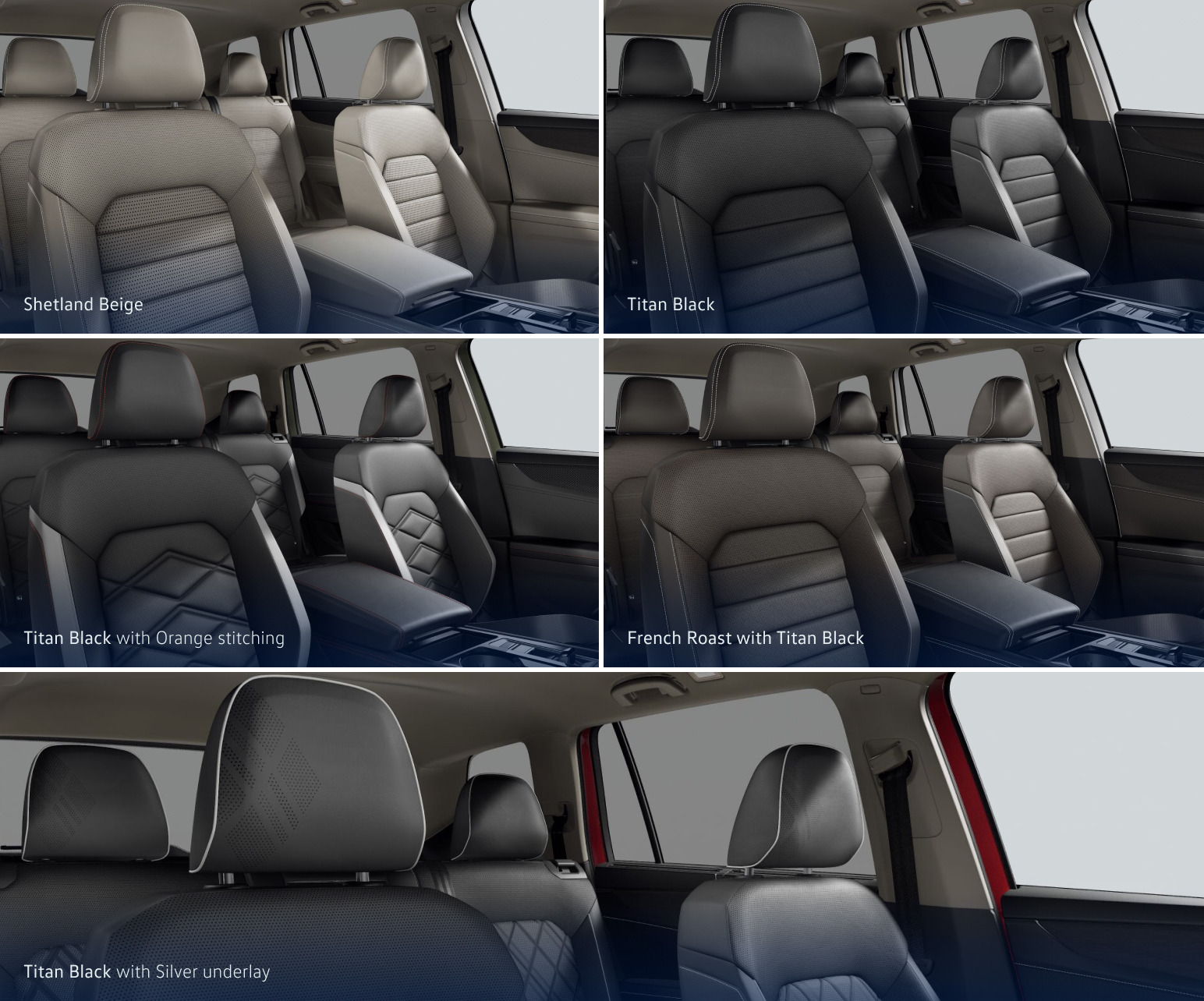 2025 Volkswagen Atlas Interior Colors