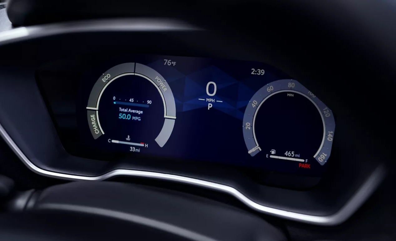 2026 Toyota Corolla Digital Instrument Cluster