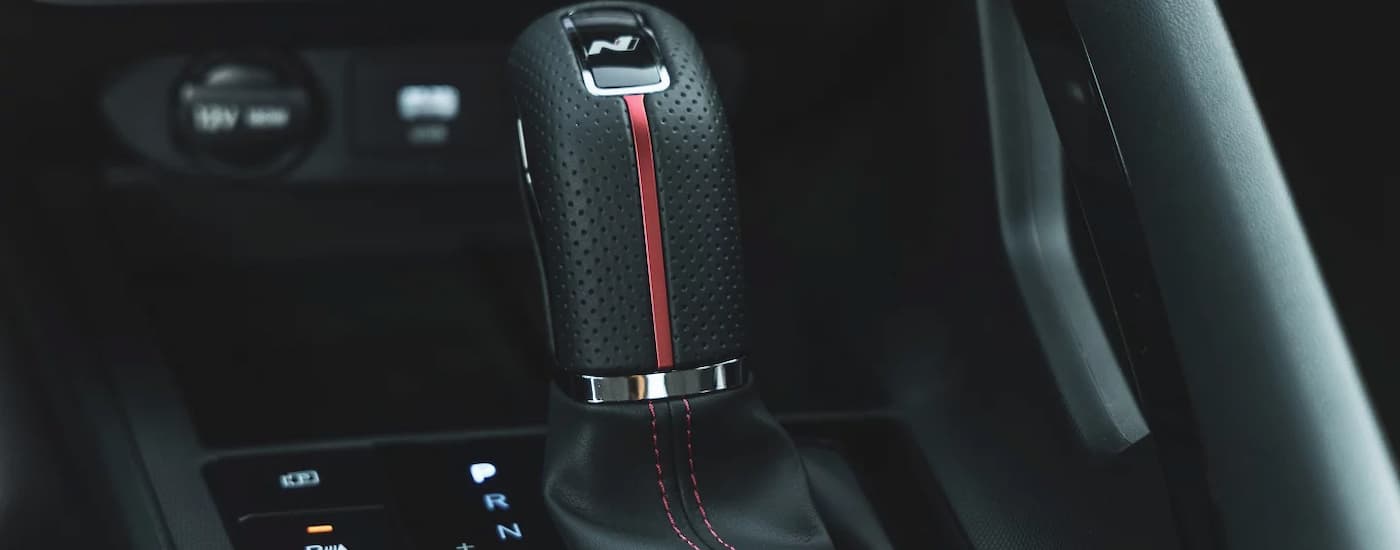 Shifter in a 2025 Hyundai Elantra N-Line