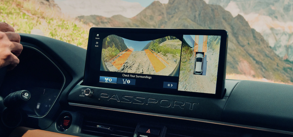 2026 Honda Passport TrailSport Elite shown with Brown Interior for sale near Broussard, LA. 