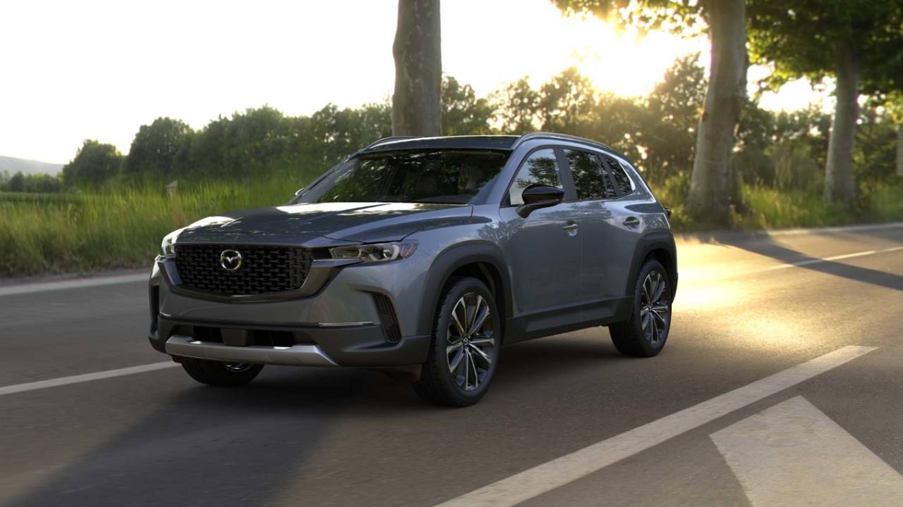 blue mazda cx-50