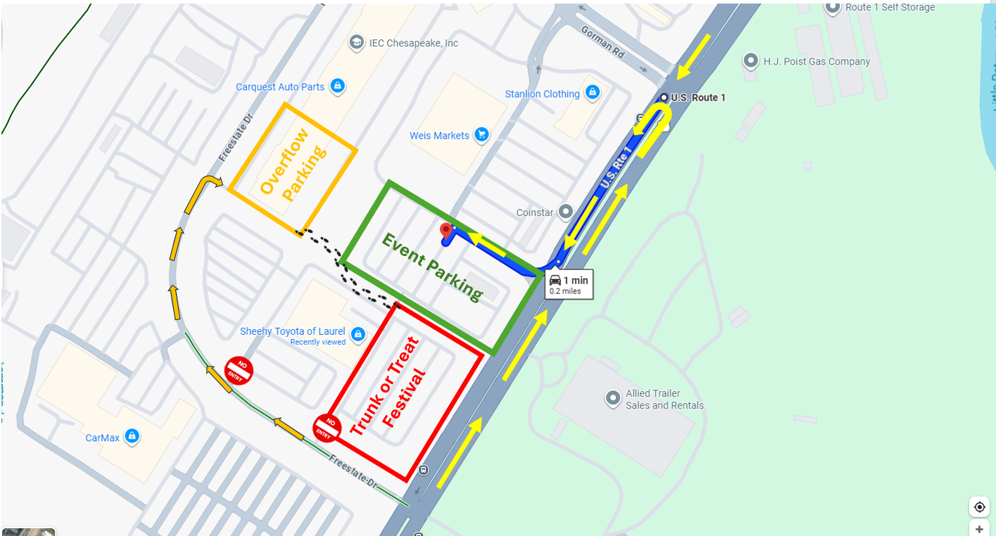 Trunk or Treat Event