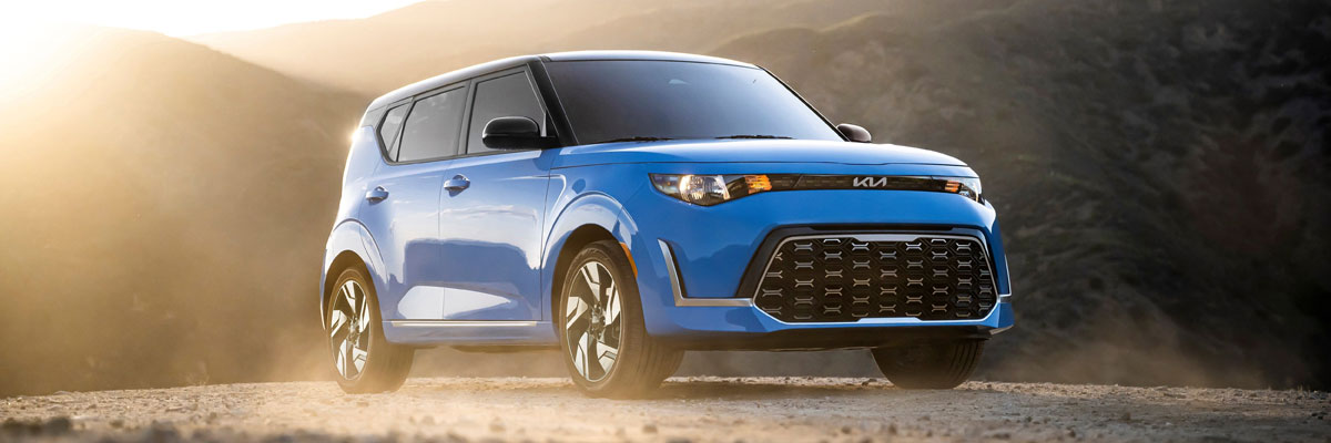 2025 Kia Soul on a Fall Day