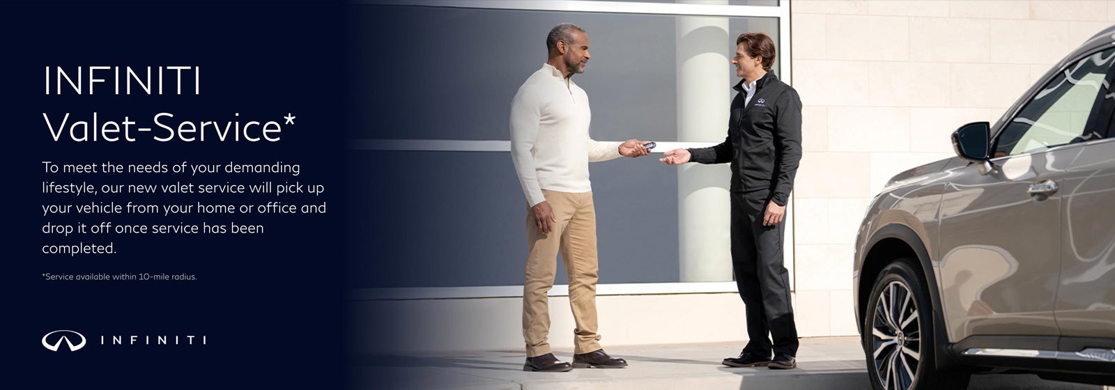 INFINITI Valet Service