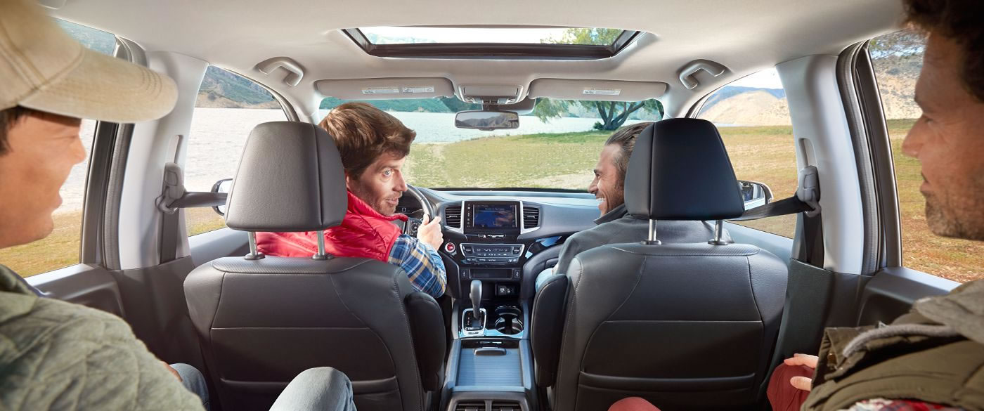 2017 Ridgeline Has Five Seats