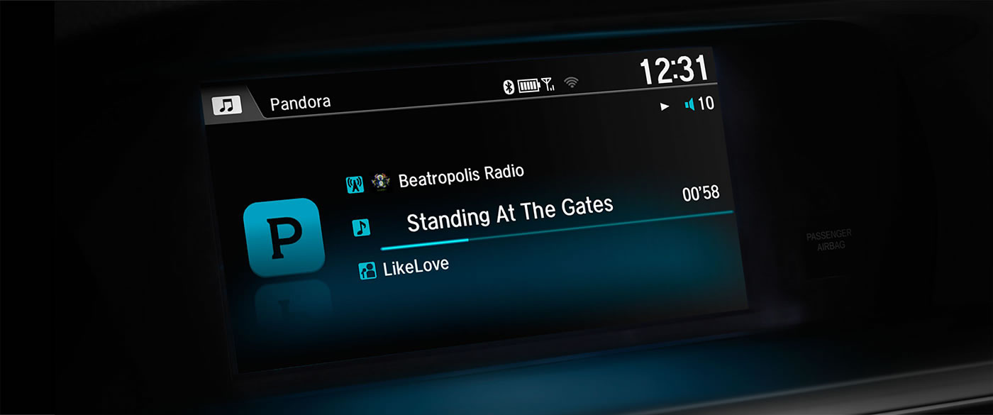 The 2016 Accord Comes with Pandora Capability