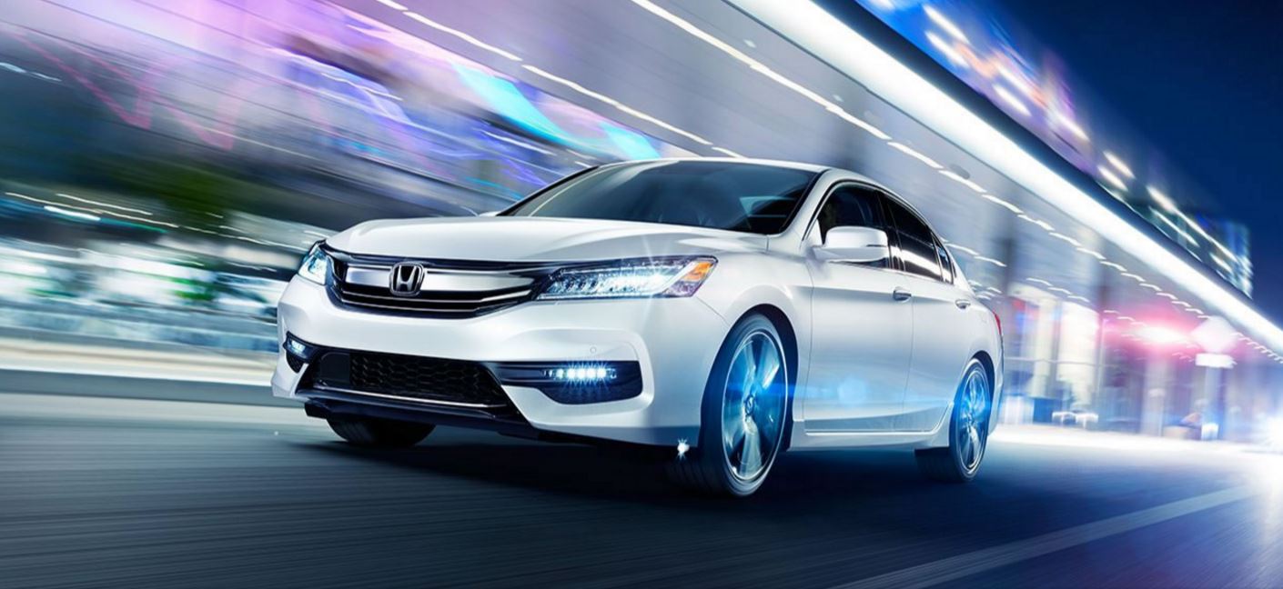 Honda Accord with LED Headlights