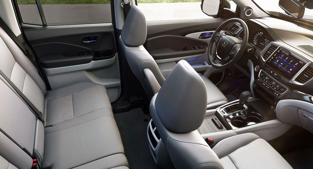 The 2017 Ridgeline has a Comfortable Interior!