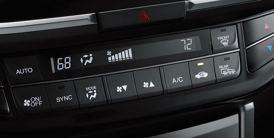 2017 Accord Dual-Zone Climate Control
